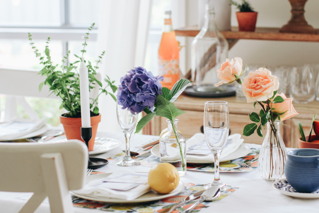 Beautiful, colorful capri theme styling